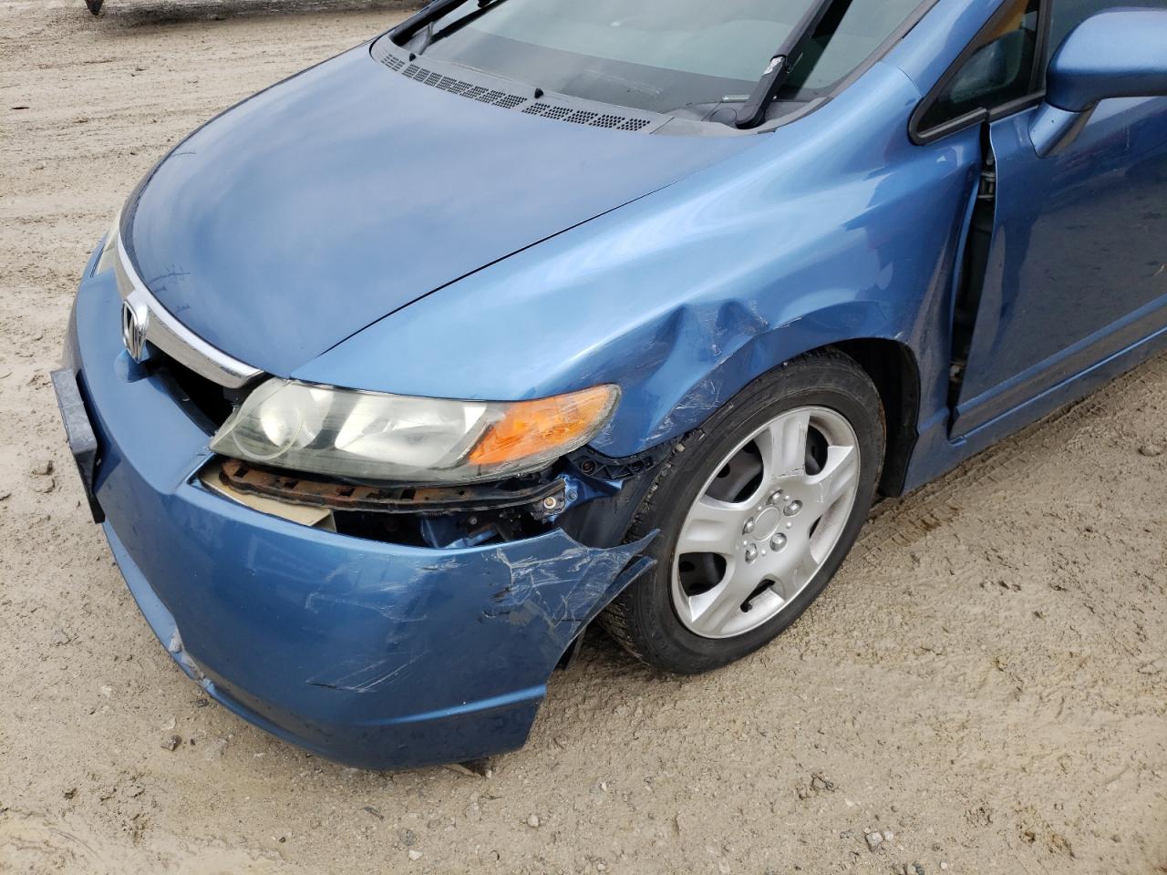 Photo 9 from auction – 2006 HONDA CIVIC with VIN 1HGFA16596L072288
