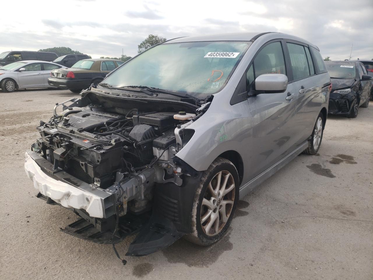 Photo 2 from auction – 2012 MAZDA 5 with VIN JM1CW2CL0C0121676
