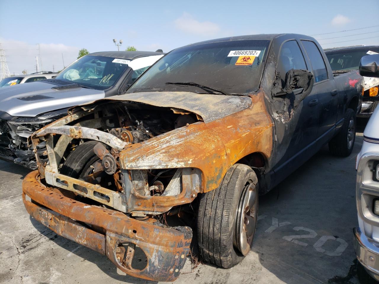 Photo 2 from auction – 2002 DODGE RAM 1500 with VIN 1D7HA18Z32J126820