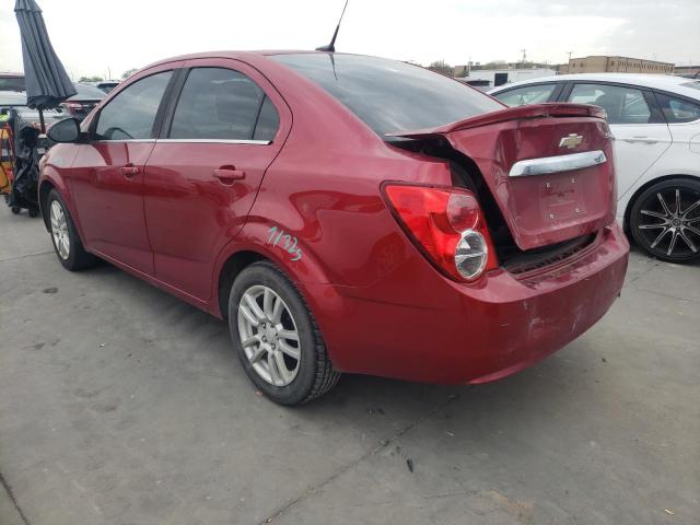 Photo 3 from auction – 2014 CHEVROLET SONIC LT with VIN 1G1JC5SH4E4132084