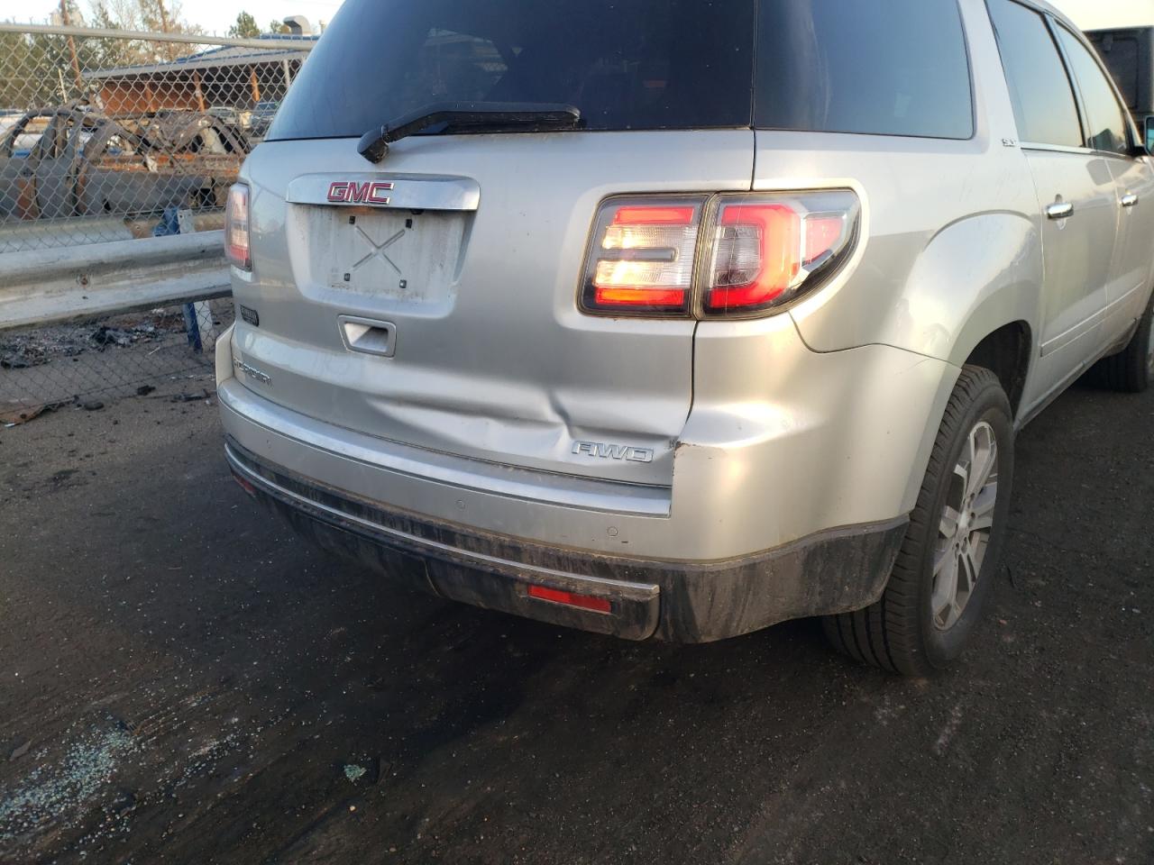 Photo 9 from auction – 2014 GMC ACADIA SLT with VIN 1GKKVRKD1EJ349785