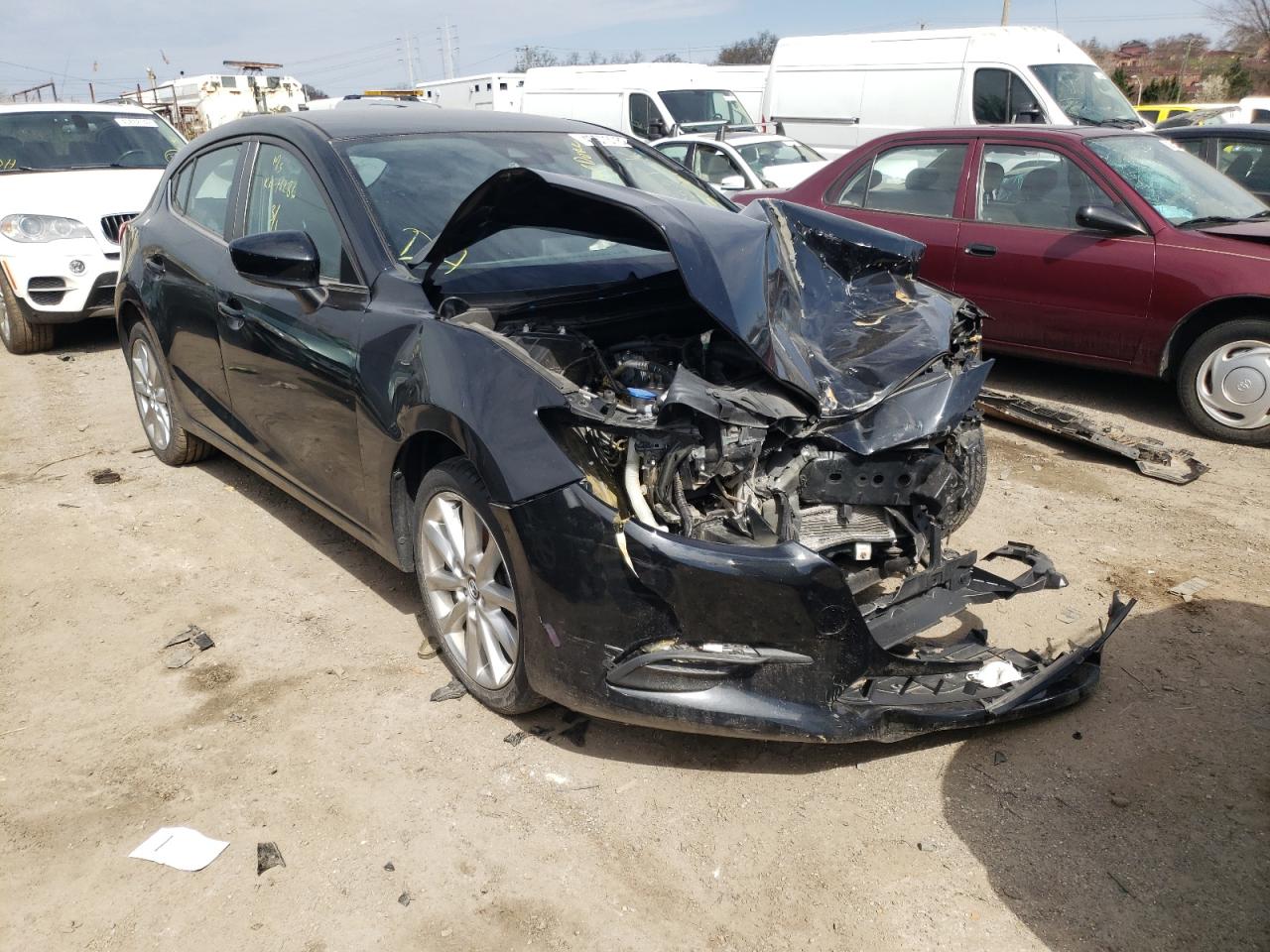 MAZDA 3 TOURING 2017 with VIN 3MZBN1L75HM121802 - Photo from auction