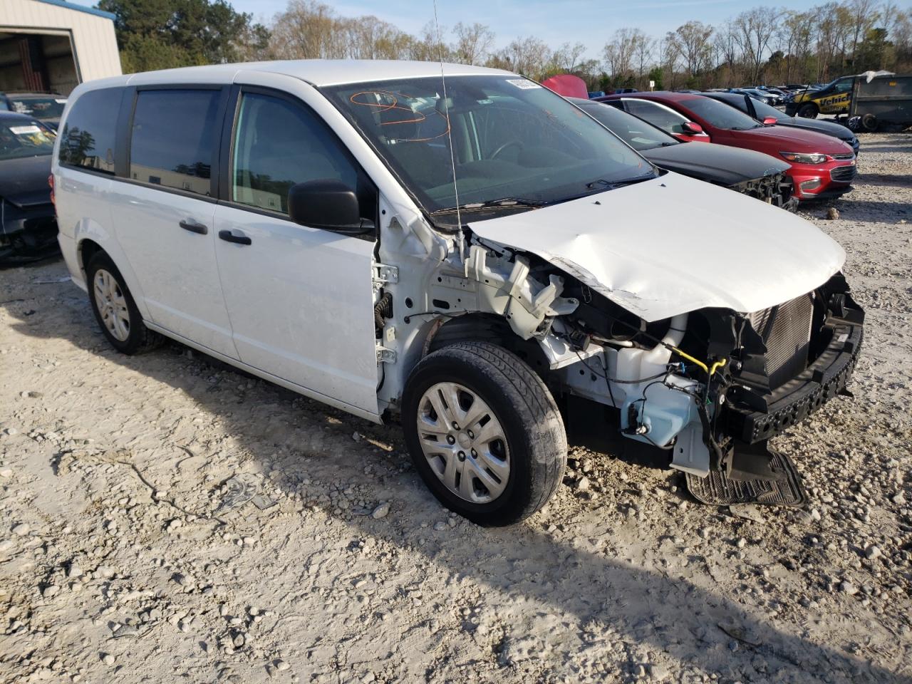 DODGE GRAND CARA 2020 with VIN 2C4RDGBGXLR155583 - Photo from auction