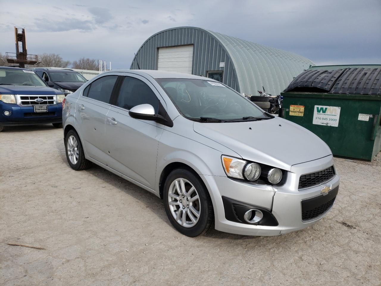 CHEVROLET SONIC LT 2012 with VIN 1G1JC5SH3C4208441 - Photo from auction