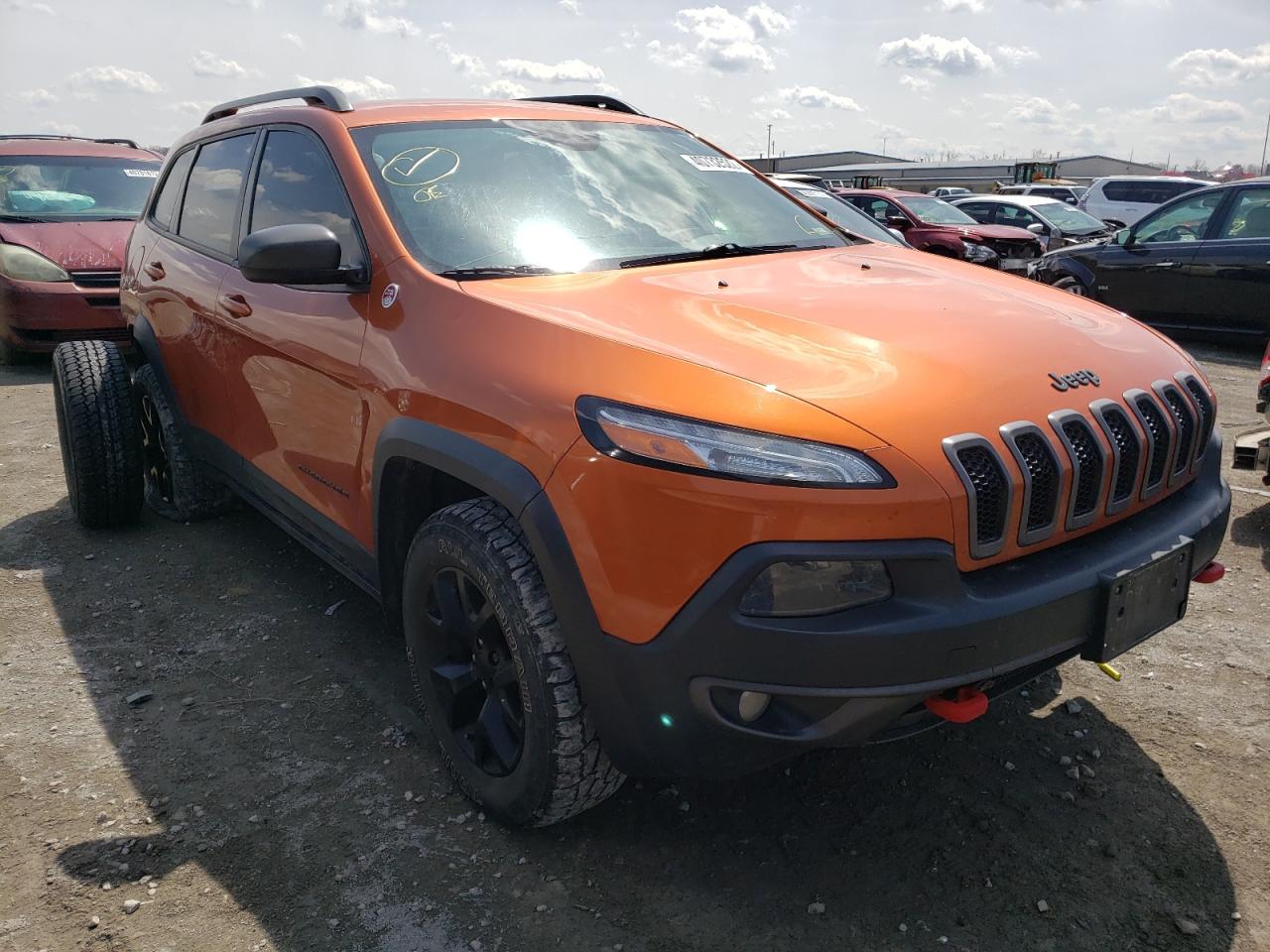 JEEP CHEROKEE T 2015 with VIN 1C4PJMBS6FW570141 - Photo from auction