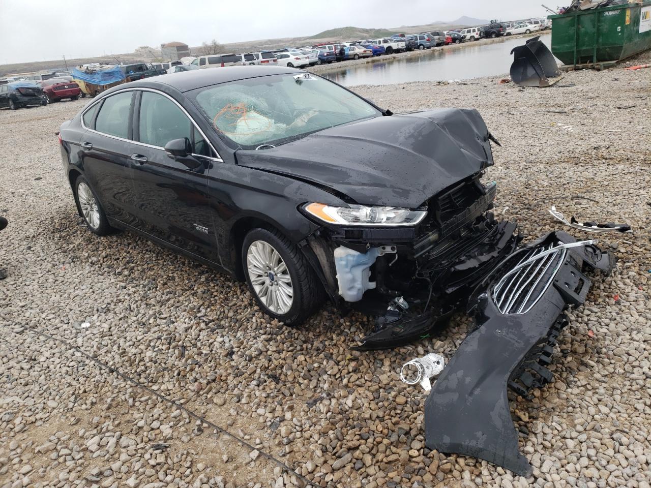 FORD FUSION SE 2014 with VIN 3FA6P0PU9ER285860 - Photo from auction