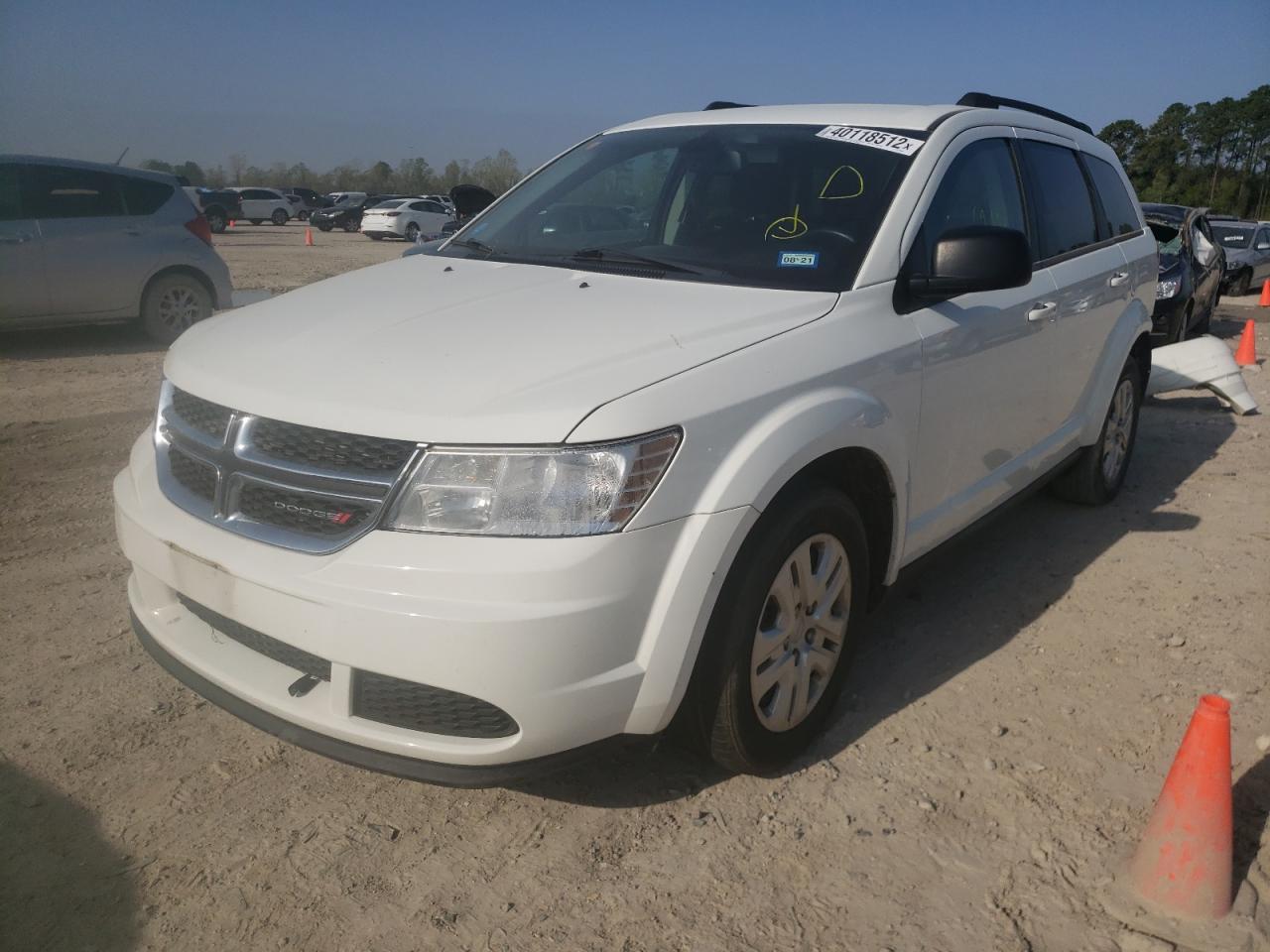 Photo 14 from auction – 2018 DODGE JOURNEY SE with VIN 3C4PDCAB0JT385648