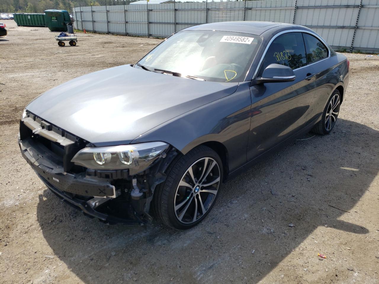 Photo 2 from auction – 2020 BMW 230I with VIN WBA2J1C00L7E84027