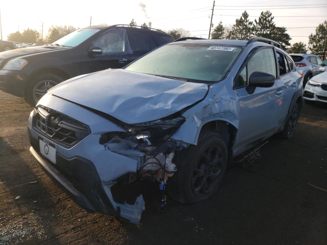 Photo 2 from auction – 2021 SUBARU CROSSTREK with VIN JF2GTHRC3MH247622