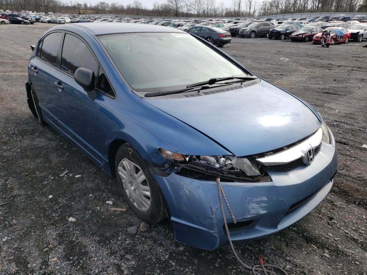 HONDA CIVIC VP 2010 with VIN 2HGFA1E36AH508343 - Photo from auction