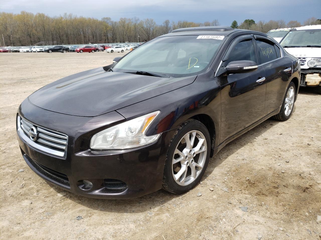 Photo 2 from auction – 2013 NISSAN MAXIMA S with VIN 1N4AA5AP5DC811460