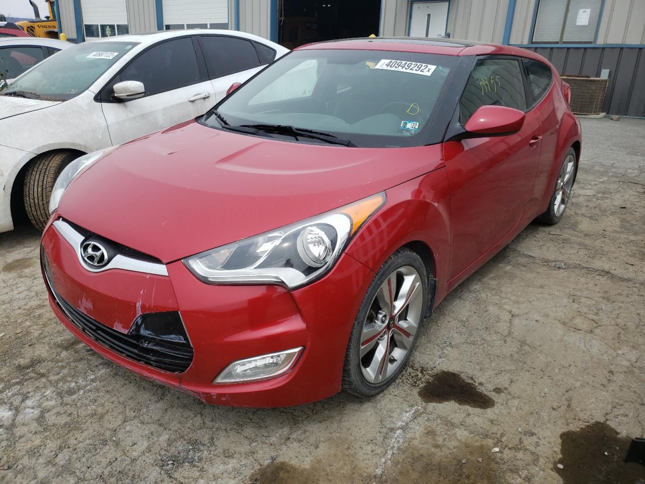 Photo 2 from auction – 2016 HYUNDAI VELOSTER with VIN KMHTC6AD5GU252057