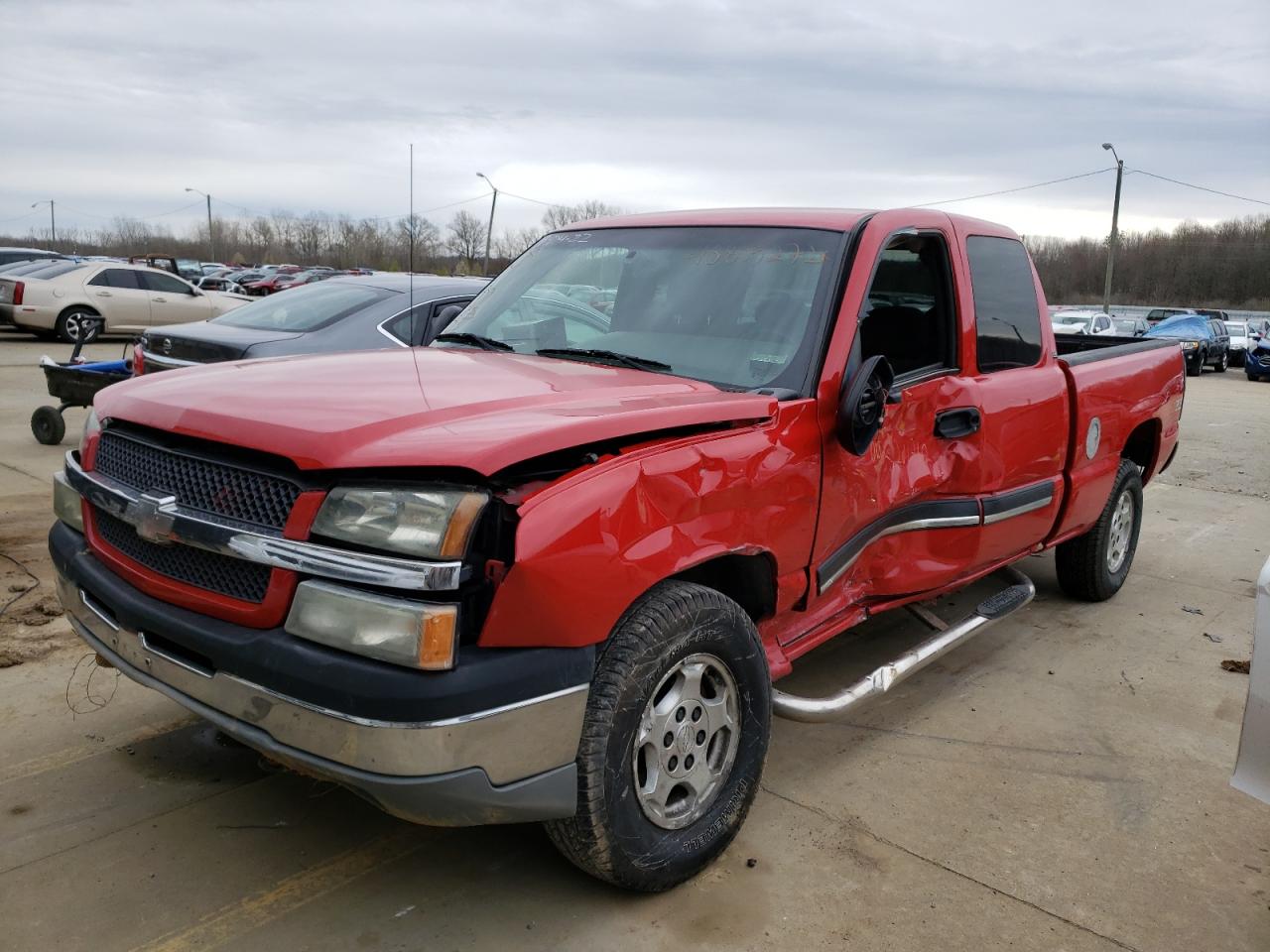 Photo 2 from auction – 2003 CHEVROLET SILVERADO with VIN 1GCEK19T53E129541