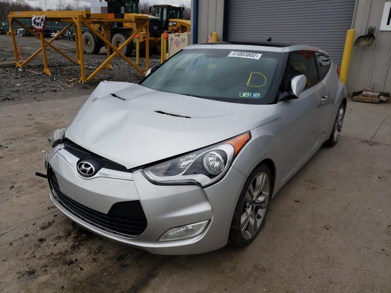 Photo 2 from auction – 2012 HYUNDAI VELOSTER with VIN KMHTC6AD5CU079165