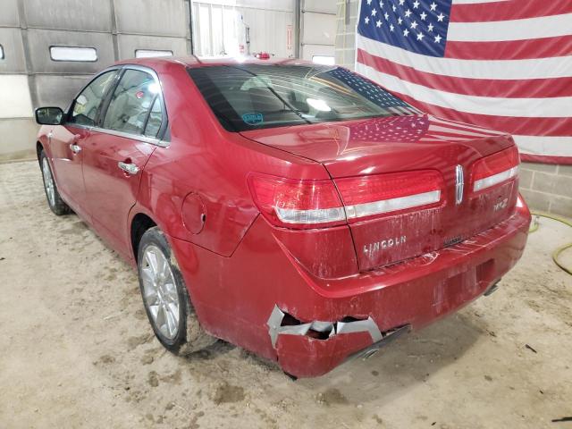 Photo 3 from auction – 2012 LINCOLN MKZ with VIN 3LNHL2GC9CR812645