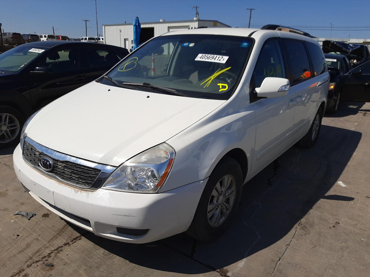 Photo 2 from auction – 2012 KIA SEDONA LX with VIN KNDMG4C74C6486097