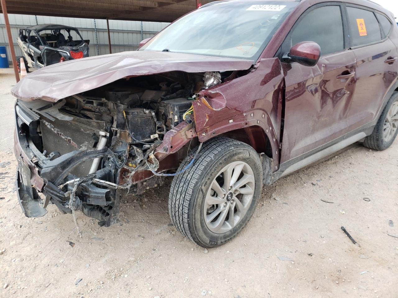 Photo 9 from auction – 2017 HYUNDAI TUCSON LIM with VIN KM8J33A45HU585432