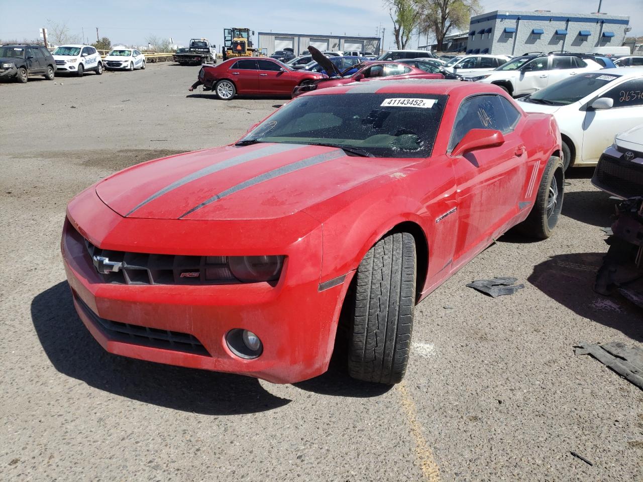 Photo 2 from auction – 2010 CHEVROLET CAMARO LT with VIN 2G1FC1EV4A9199758