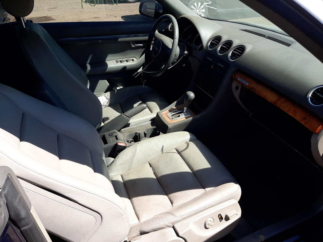 Photo 5 from auction – 2006 AUDI A4 QUATTRO with VIN WAUDT48HX6K007980
