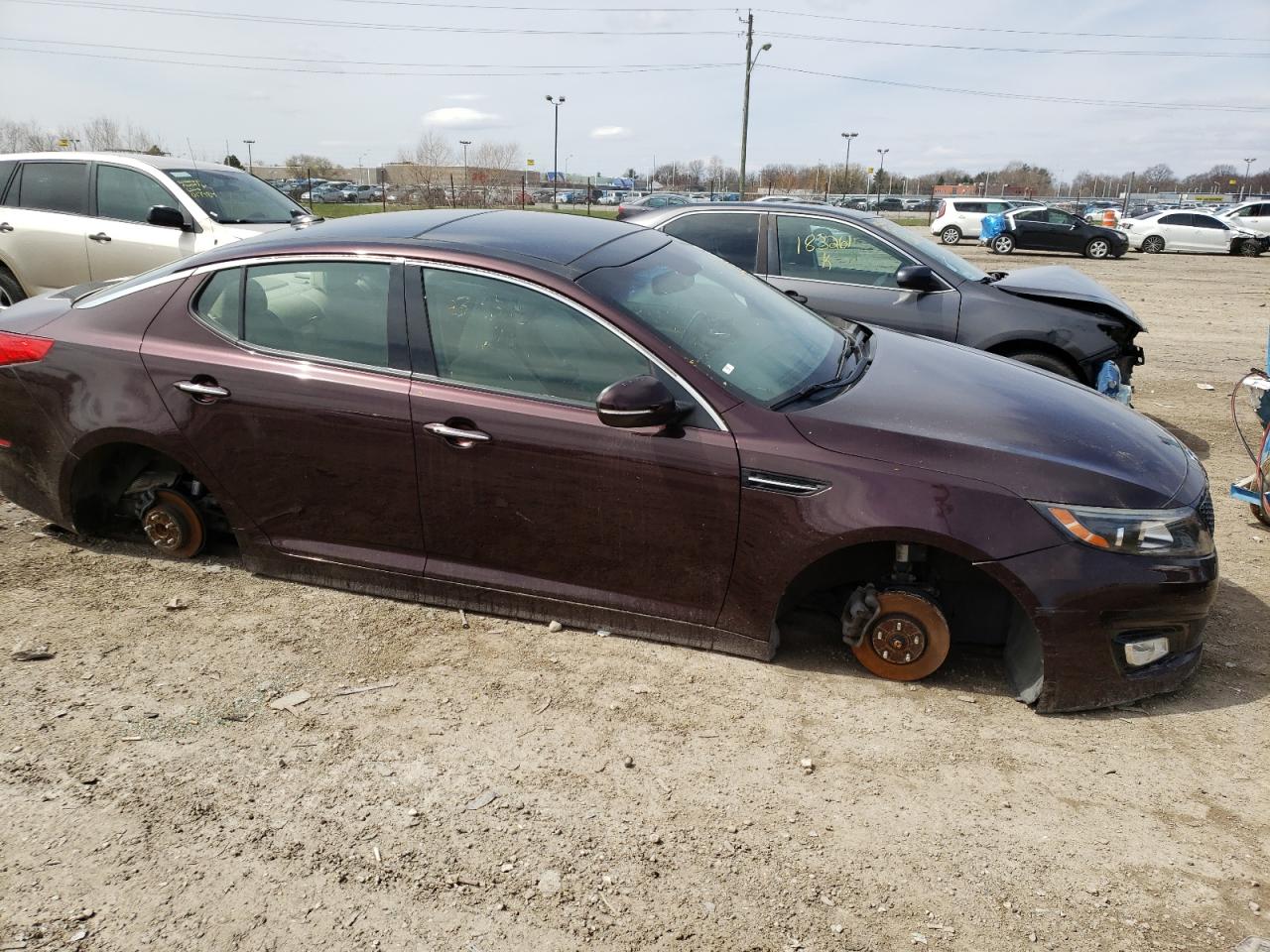 Photo 9 from auction – 2014 KIA OPTIMA EX with VIN 5XXGN4A70EG314370