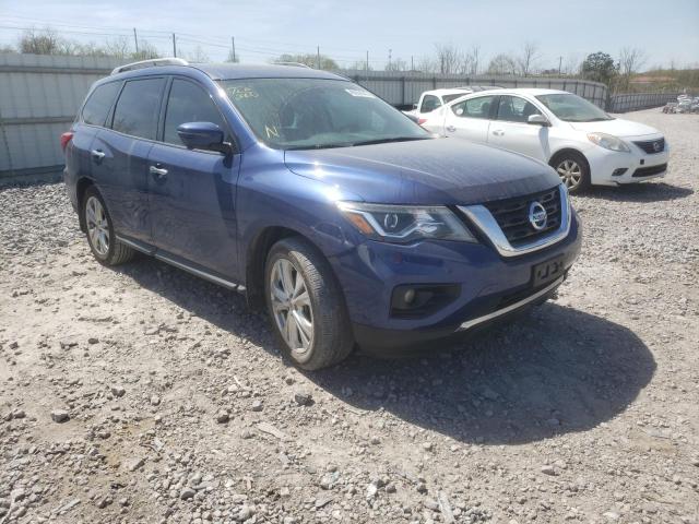NISSAN PATHFINDER 2018 with VIN 5N1DR2MN1JC637239 - Photo from auction