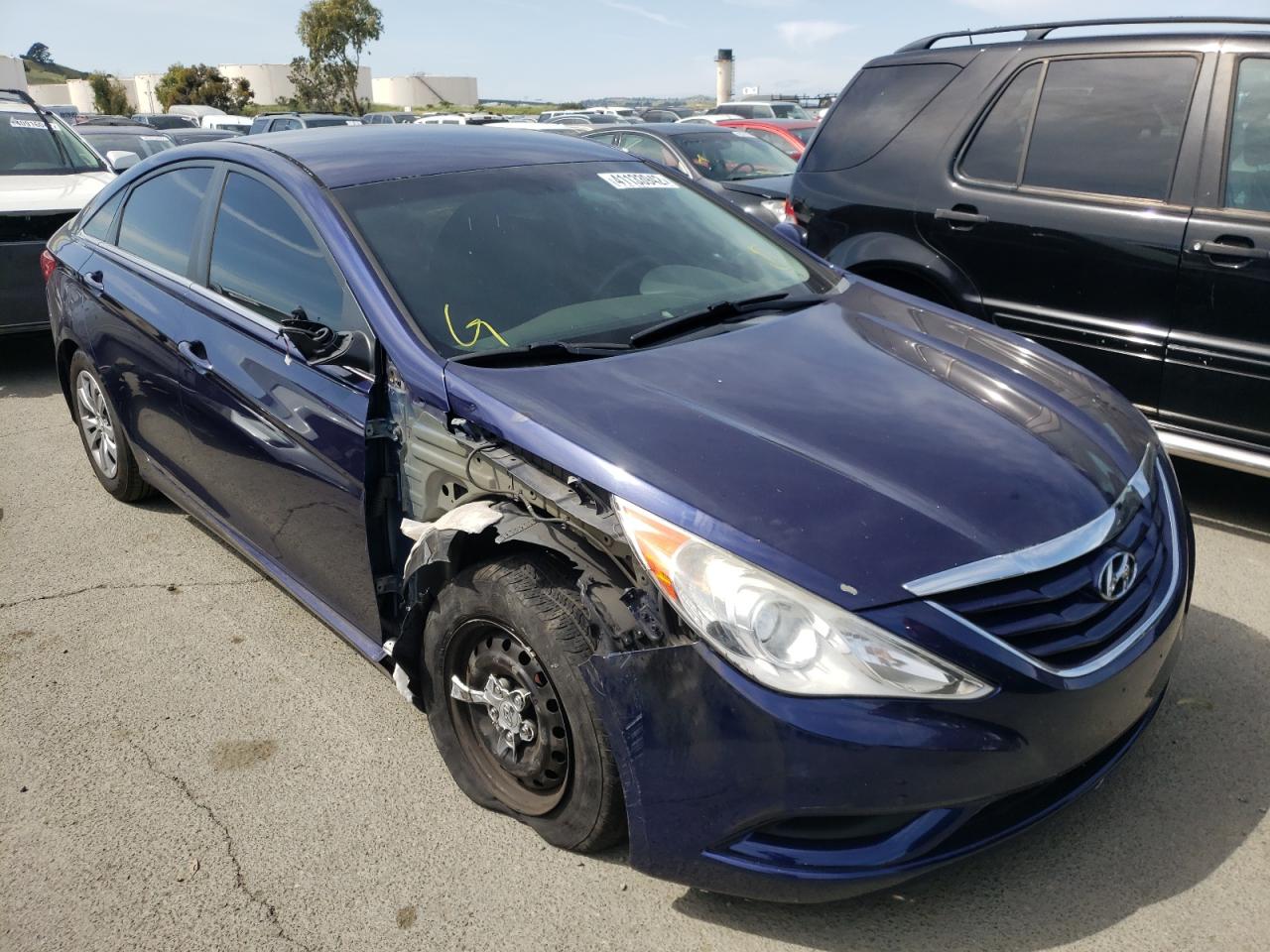 HYUNDAI SONATA GLS 2011 with VIN 5NPEB4AC0BH049897 - Photo from auction