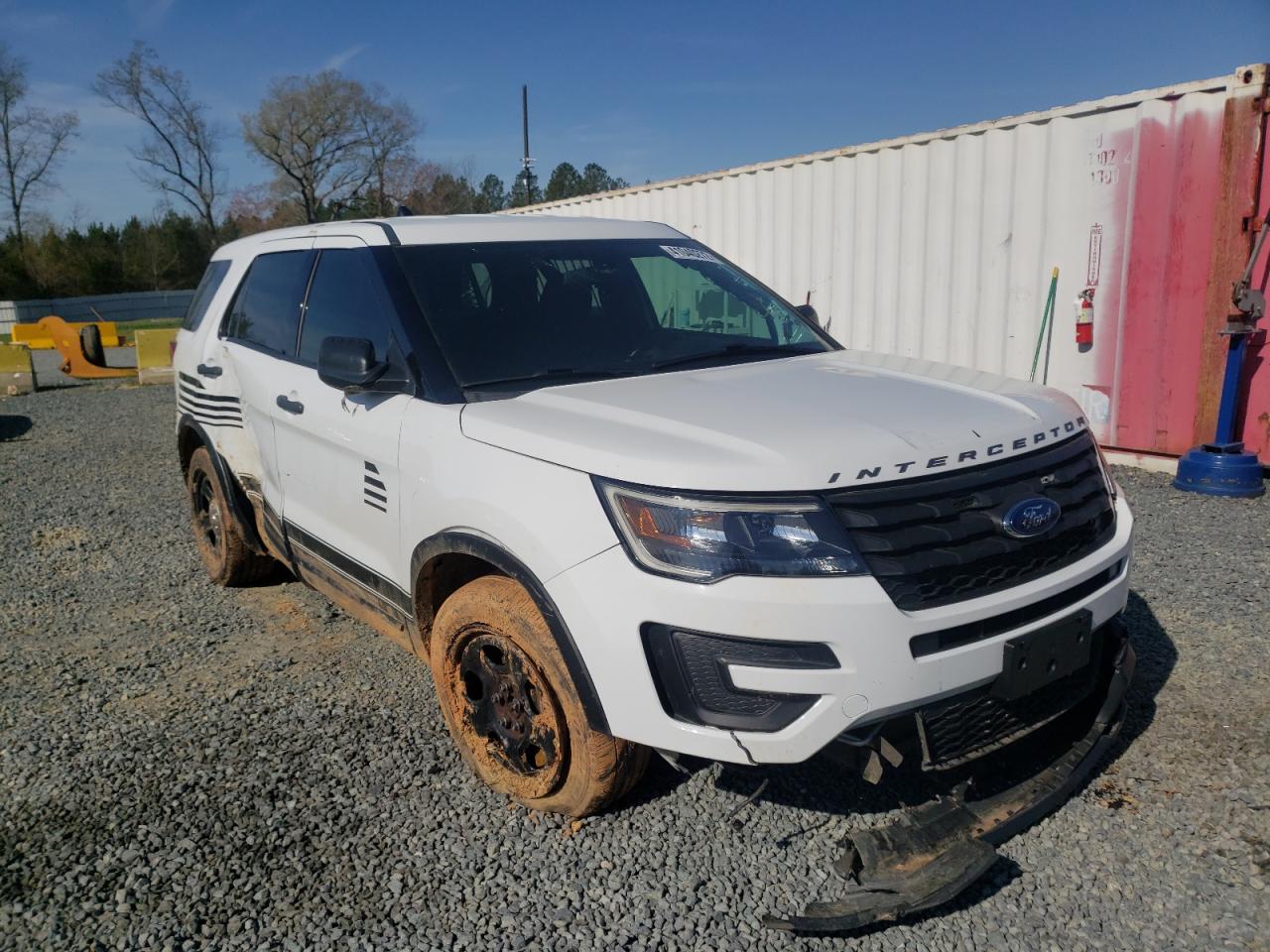 FORD EXPLORER P 2018 with VIN 1FM5K8AT9JGA36944 - Photo from auction