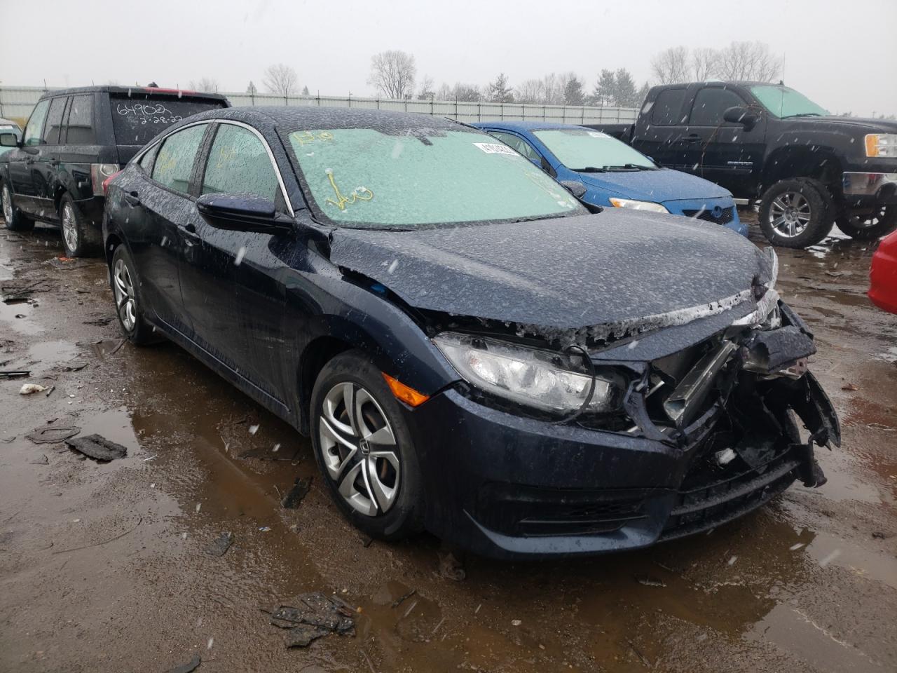 HONDA CIVIC LX 2017 with VIN 19XFC2F59HE063553 - Photo from auction