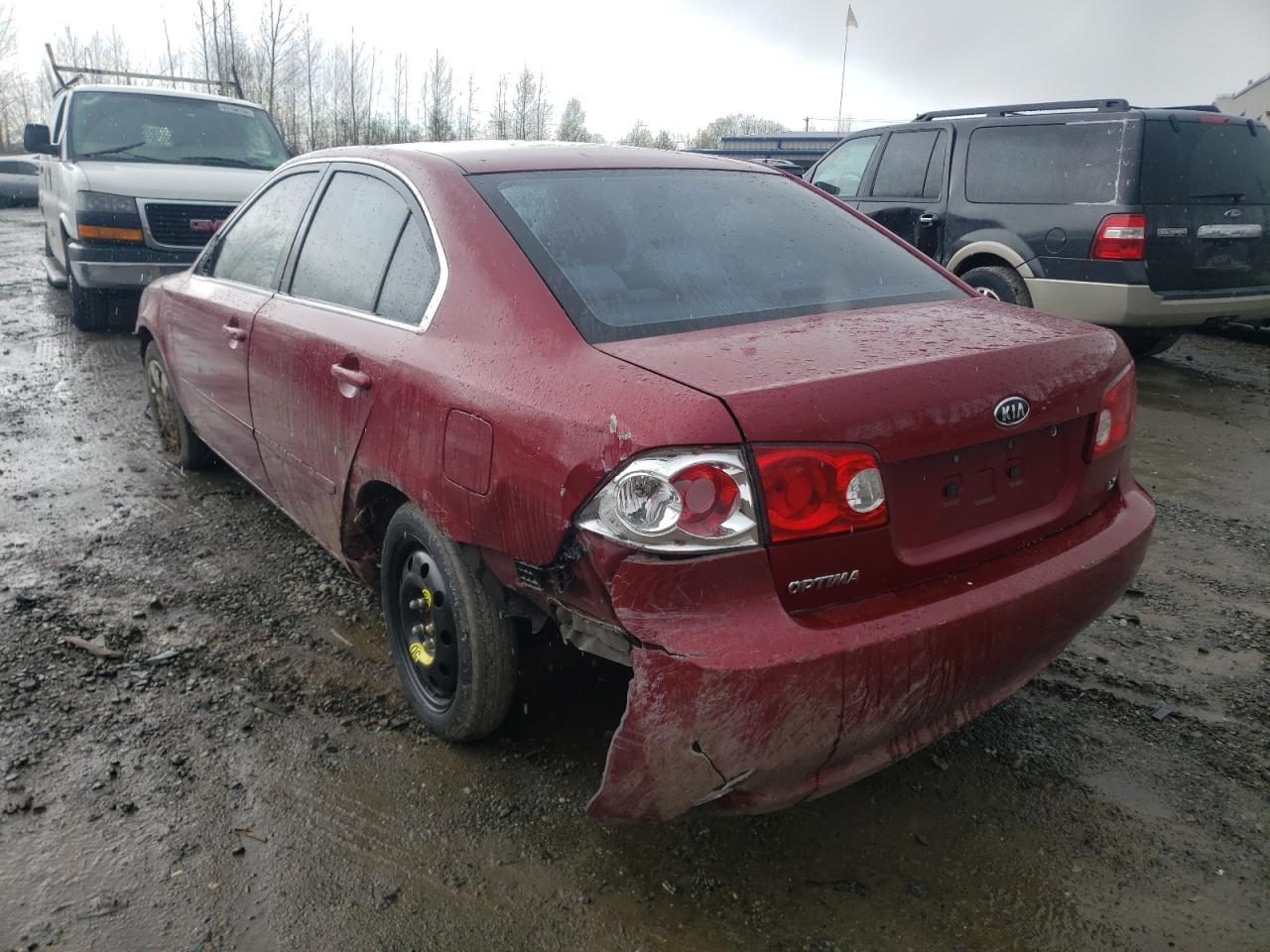 Photo 3 from auction – 2008 KIA OPTIMA LX with VIN KNAGE123985254721