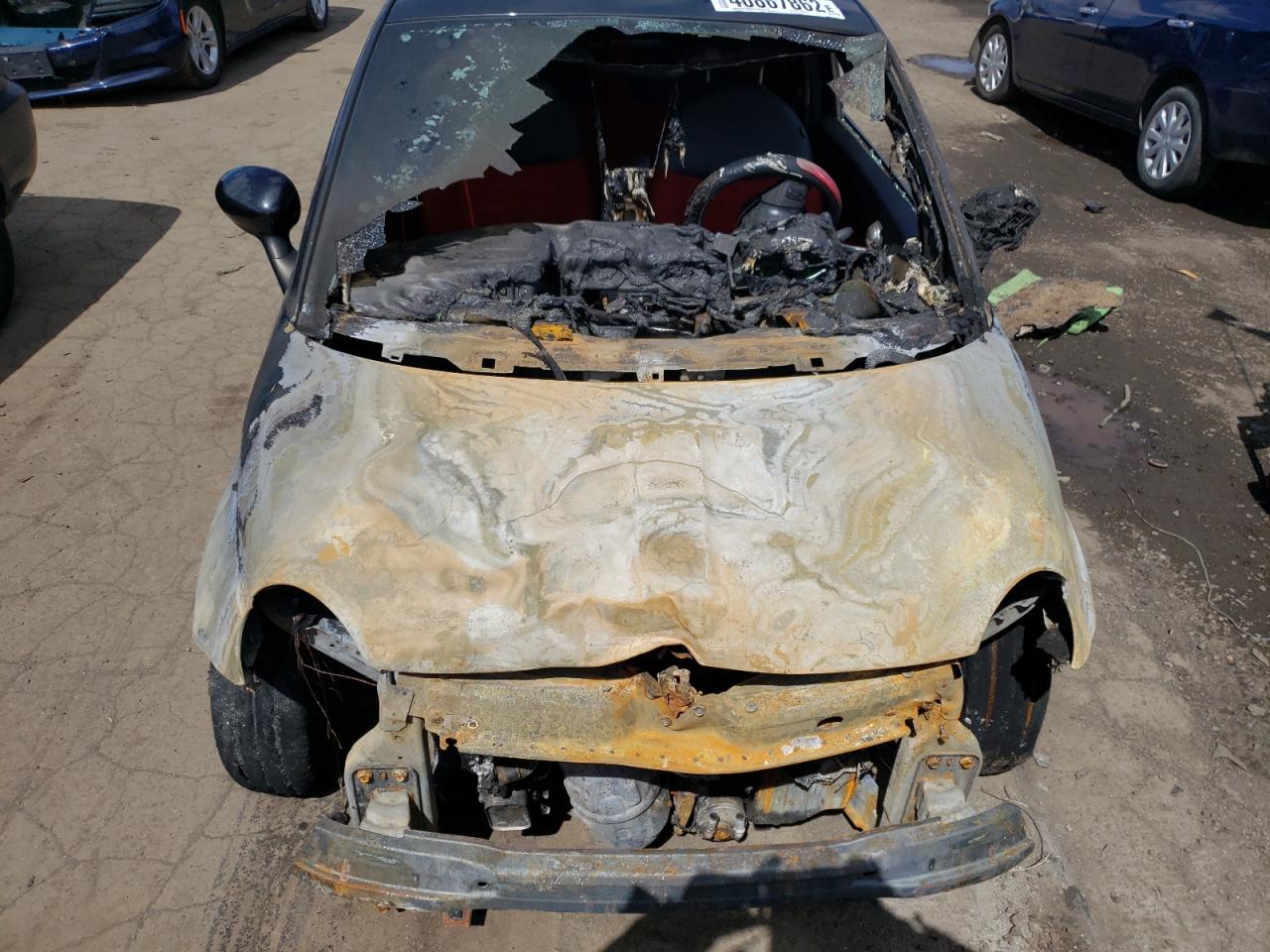 Photo 9 from auction – 2012 FIAT 500 POP with VIN 3C3CFFAR2CT105274