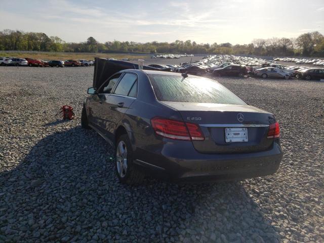 Photo 3 from auction – 2014 MERCEDES-BENZ E 250 BLUE with VIN WDDHF0EB9EB056452