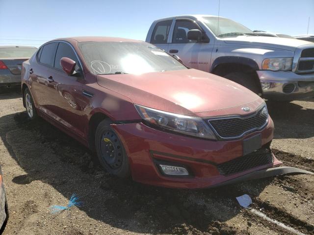 KIA OPTIMA LX 2015 with VIN 5XXGM4A71FG353554 - Photo from auction