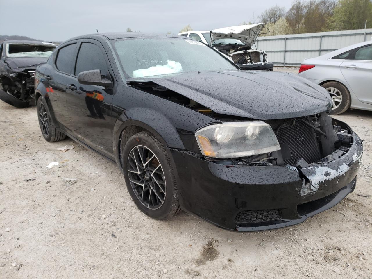 DODGE AVENGER SE 2013 with VIN 1C3CDZAG2DN749591 - Photo from auction