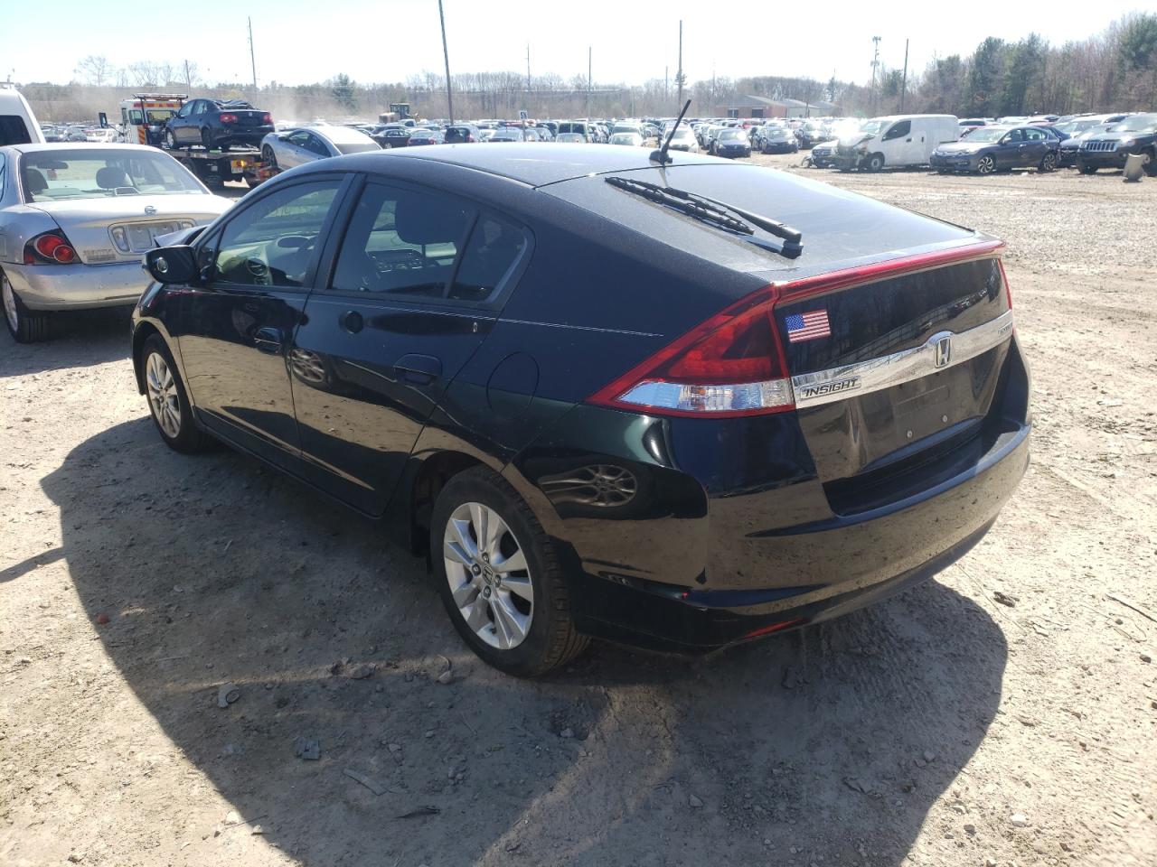 Photo 3 from auction – 2012 HONDA INSIGHT EX with VIN JHMZE2H72CS001020