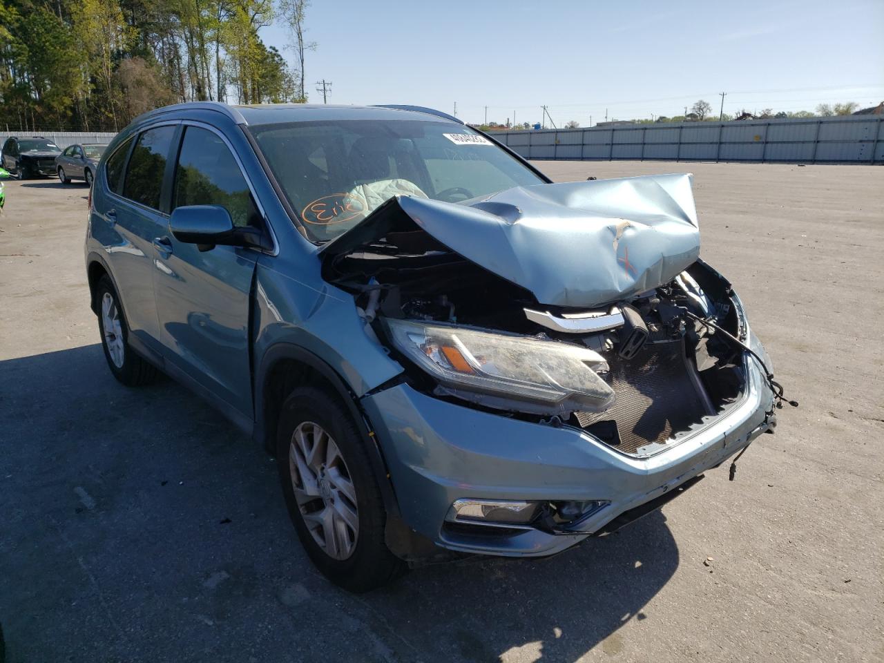 Photo 1 from auction – 2016 HONDA CR-V EXL with VIN 2HKRM3H79GH505370