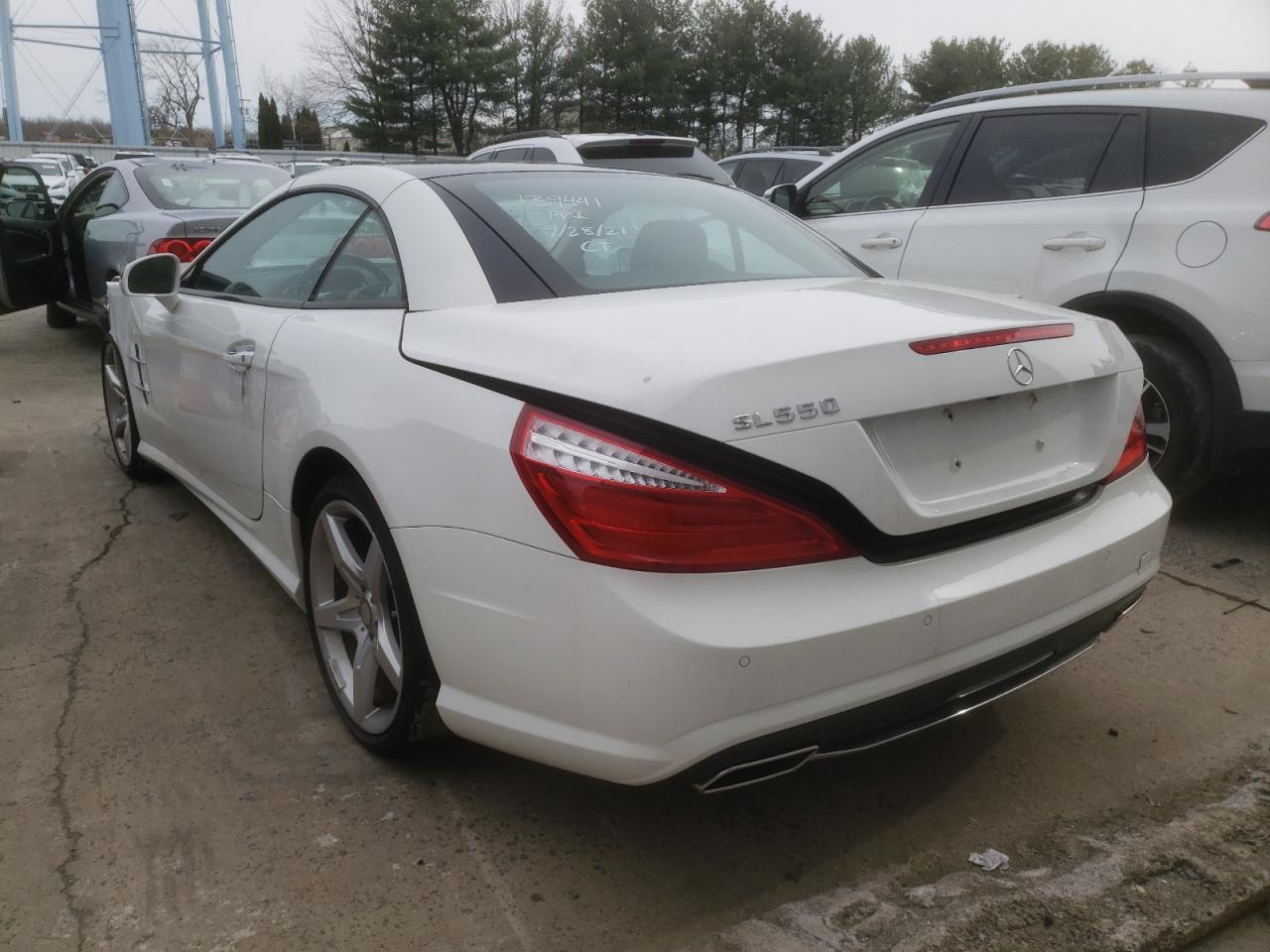 Photo 3 from auction – 2015 MERCEDES-BENZ SL 400 with VIN WDDJK6FA2FF032641