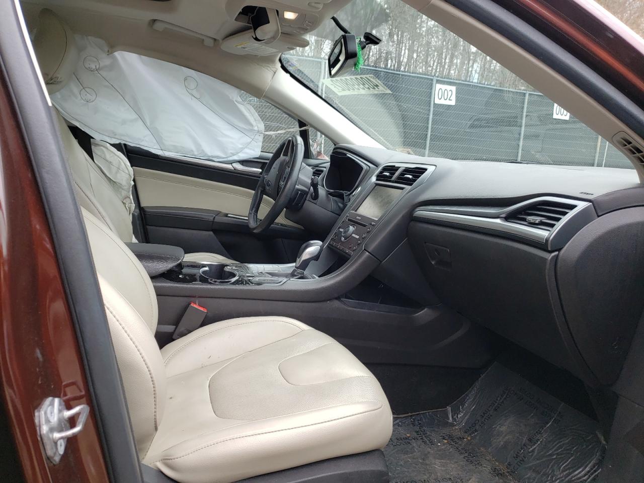 Photo 5 from auction – 2016 FORD FUSION TIT with VIN 3FA6P0K95GR370183