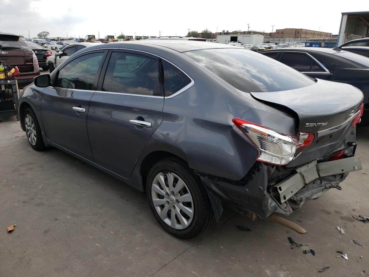 Photo 3 from auction – 2016 NISSAN SENTRA S with VIN 3N1AB7AP2GY301441