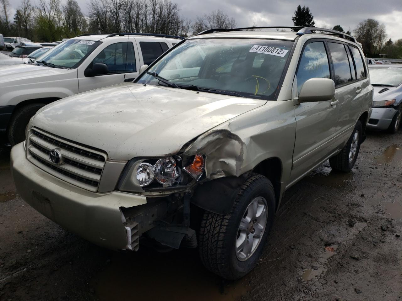 Photo 2 from auction – 2003 TOYOTA HIGHLANDER with VIN JTEHF21A330130097