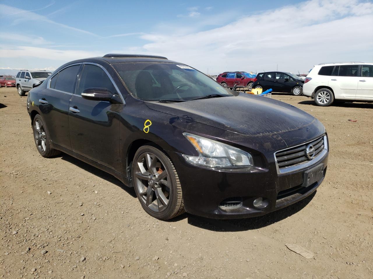 NISSAN MAXIMA S 2014 with VIN 1N4AA5AP2EC484467 - Photo from auction