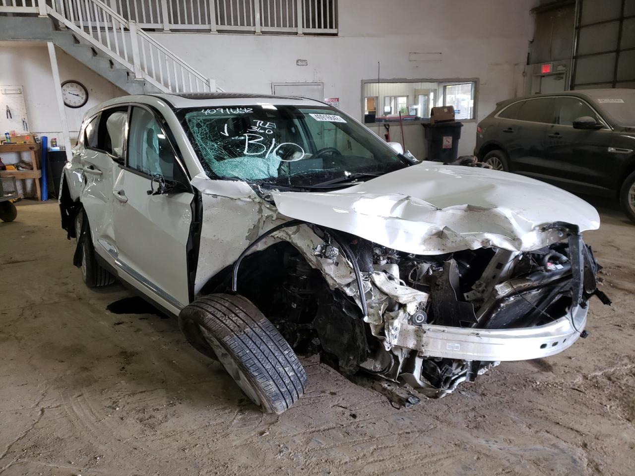 ACURA RDX 2020 with VIN 5J8TC1H37LL004642 - Photo from auction