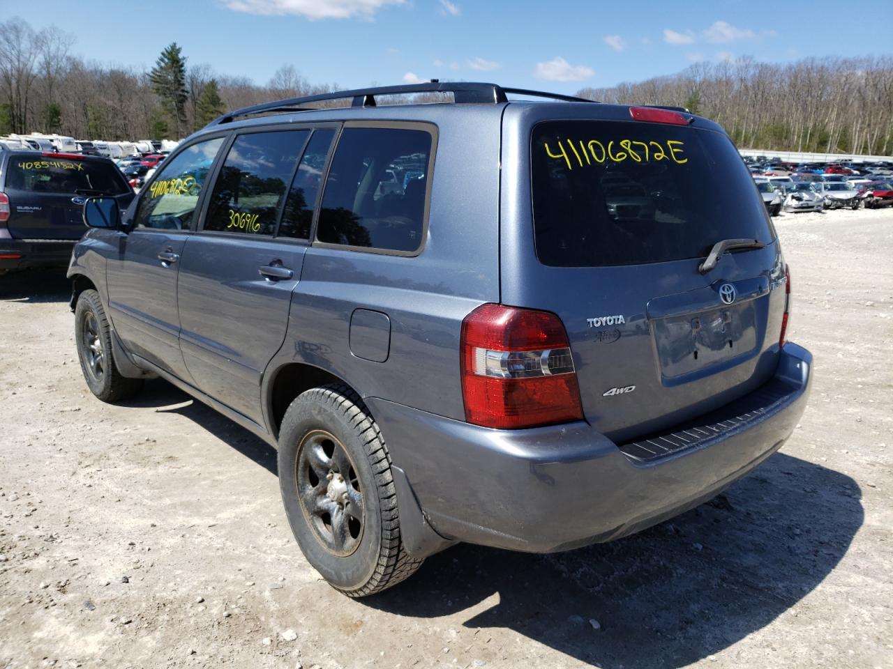 Photo 3 from auction – 2004 TOYOTA HIGHLANDER with VIN JTEHD21A840029158