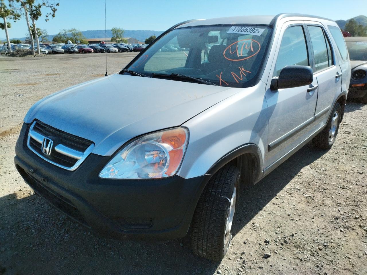 Photo 2 from auction – 2002 HONDA CR-V LX with VIN JHLRD68462C006573