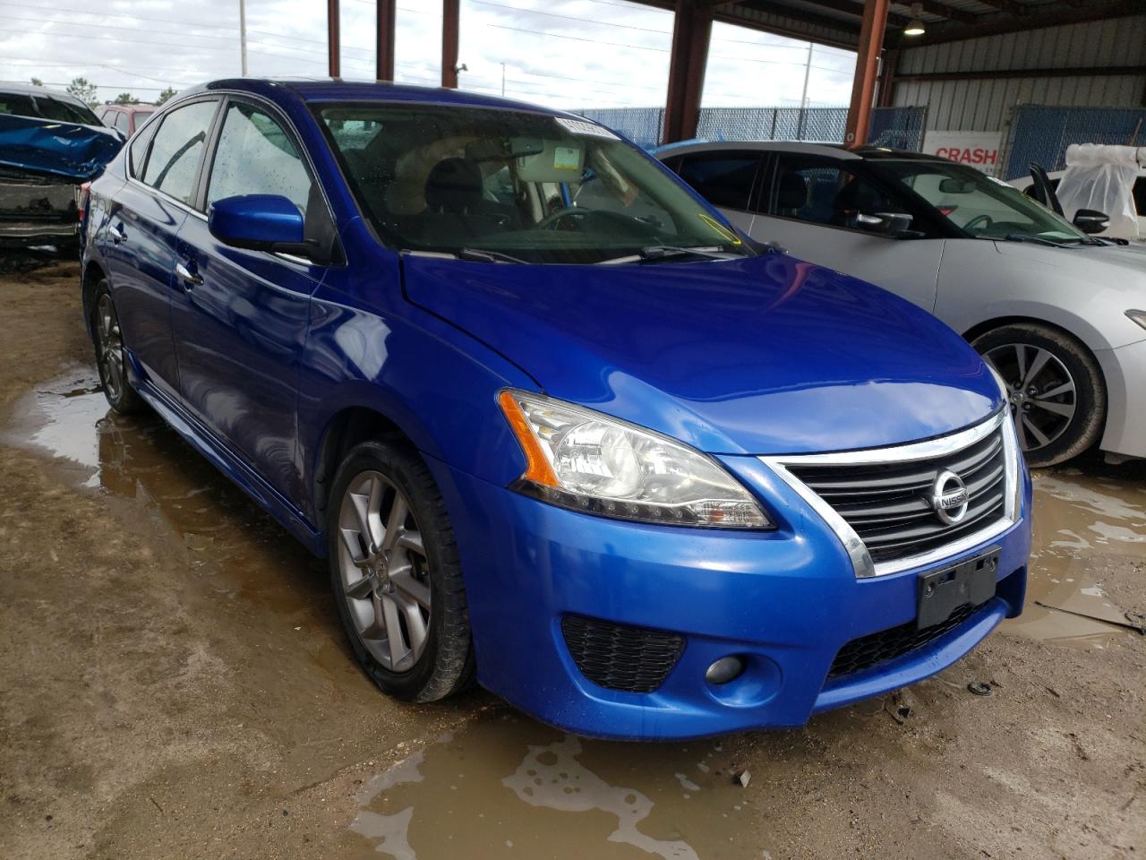 NISSAN SENTRA S 2013 with VIN 3N1AB7AP0DL725323 - Photo from auction