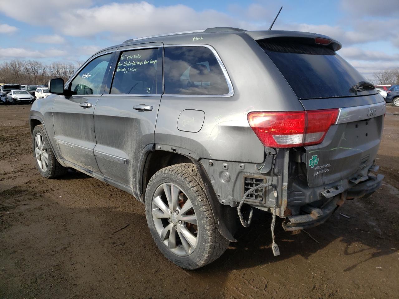 Photo 3 from auction – 2013 JEEP GRAND CHER with VIN 1C4RJFAG8DC605133