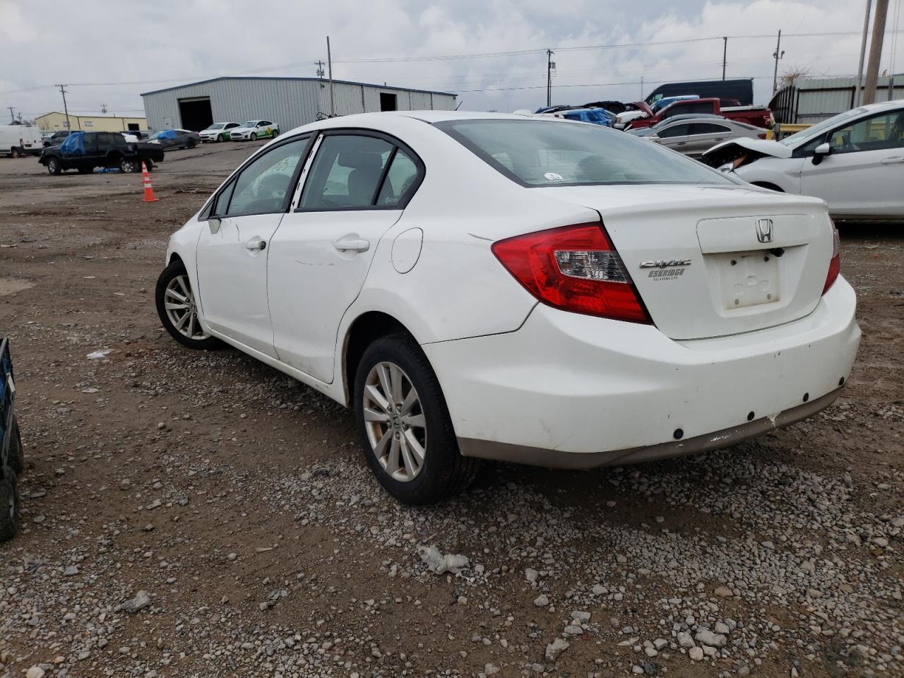 Photo 3 from auction – 2012 HONDA CIVIC EXL with VIN 2HGFB2F98CH525640