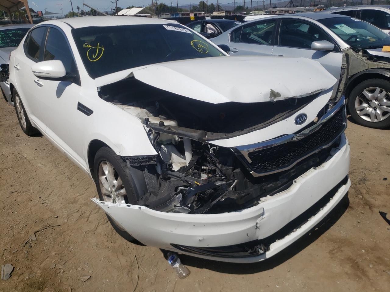 KIA OPTIMA EX 2012 with VIN 5XXGN4A70CG078736 - Photo from auction