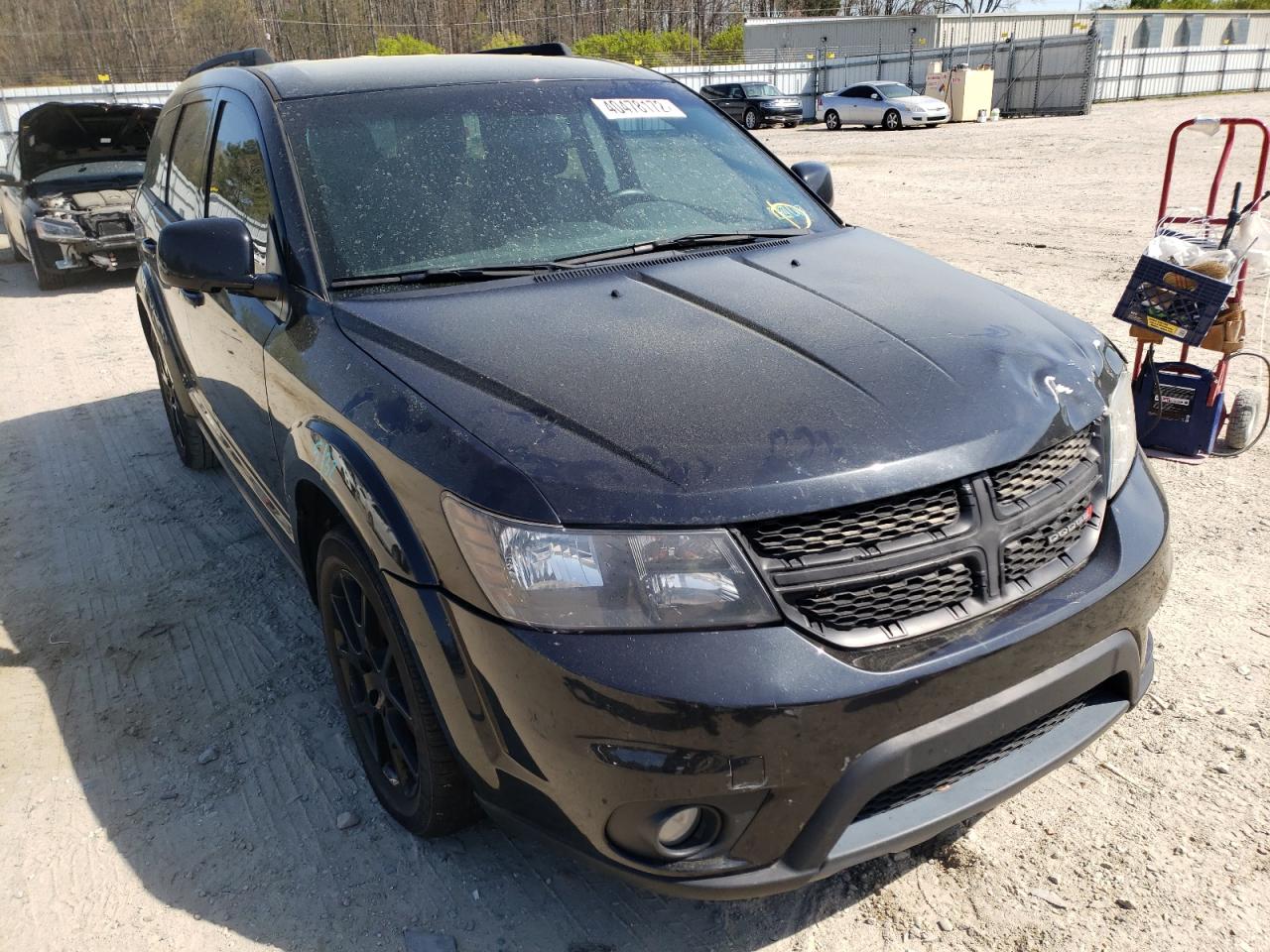 DODGE JOURNEY SX 2013 with VIN 3C4PDCBG4DT660419 - Photo from auction