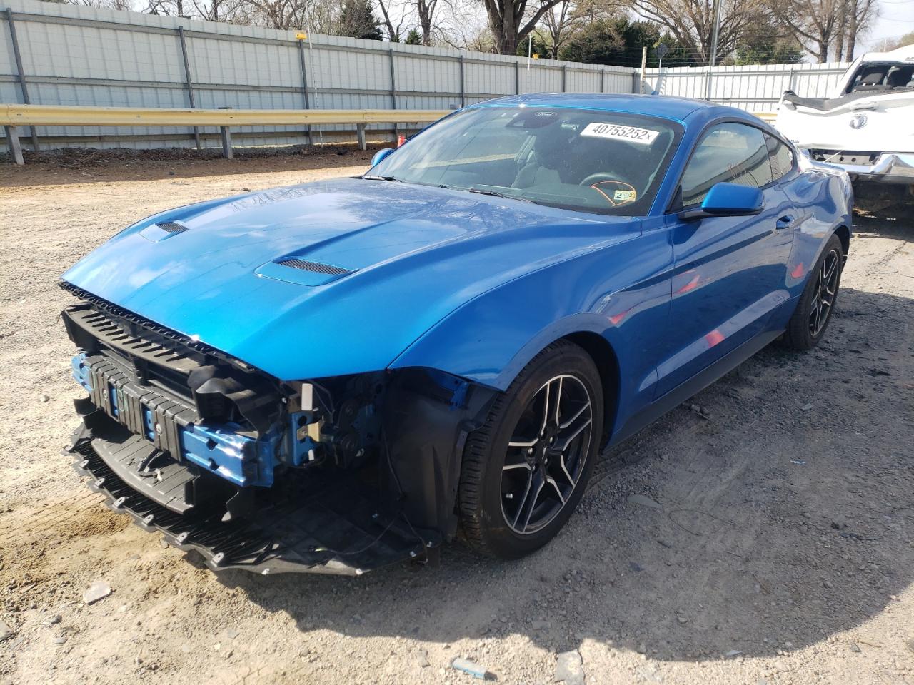 Photo 2 from auction – 2021 FORD MUSTANG with VIN 1FA6P8TH9M5111439