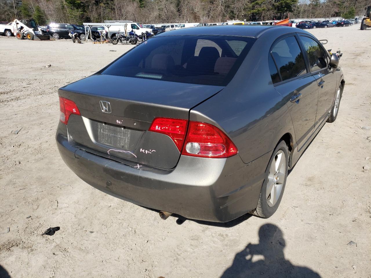 Photo 4 from auction – 2007 HONDA CIVIC EX with VIN 1HGFA15897L059229